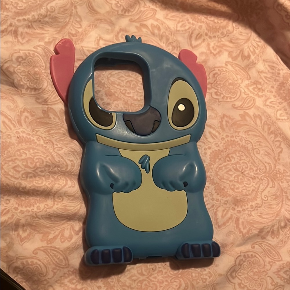 Blue and Pink Character Phone Case